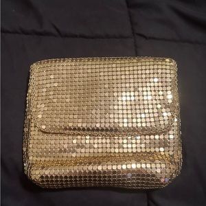 Vintage Pelle Italia Gold Mesh Bag